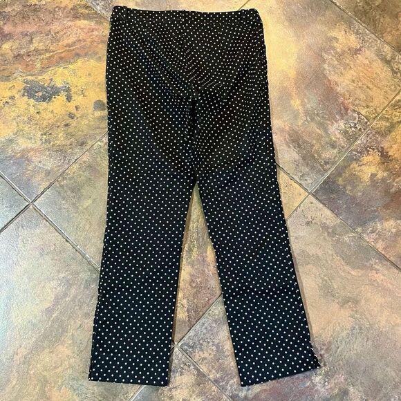 Lauren Ralph Lauren Polka Dot Pants Side Zip 10 - Picture 12 of 12